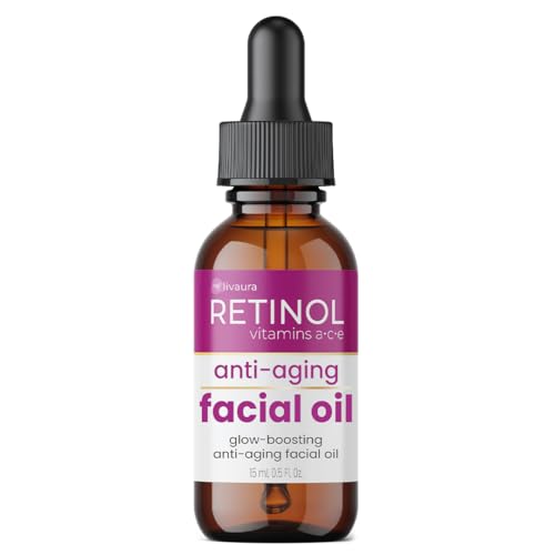 Retinol Face Oil for Hydrating Anti-Aging Glow - Nourishing Facial Oil