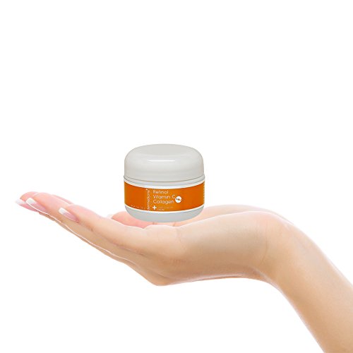 Vitamin C Retinol Collagen Face Cream 1 oz - Anti-Aging Moisturizer for All Skin Types - Pack of 1