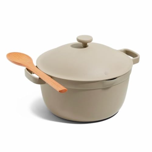 Our Place Perfect Pot 6.5 Qt Nonstick Ceramic Dutch Oven with Lid - Steam Variation
