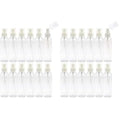 TRENDBOX 24 Pack Plastic Empty Bottles with Duckbill Pump Cap for Shampoo, Lotions, Liquid Body Soap, Cream (4 oz / 120 ml)
