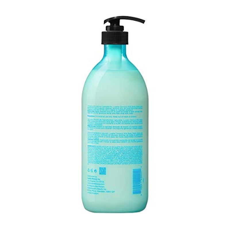 Luseta Coconut Milk Body Wash,Gentle Soap-Free Body Cleanser Deeply Moisturizes for Dry Skin 33.8oz
