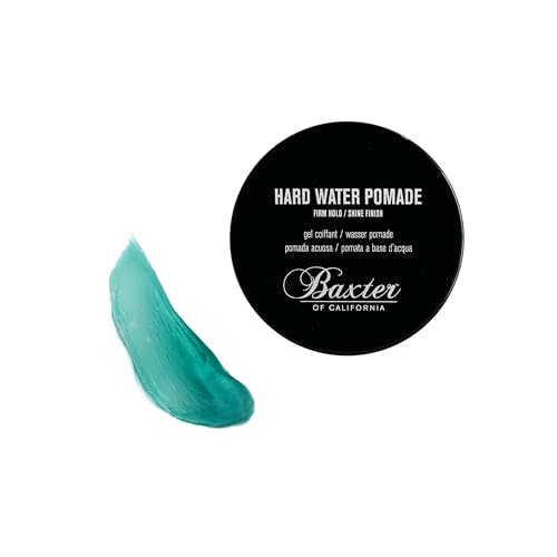 Hard Water Pomade for Men - Firm Hold Shine Finish - Baxter of California