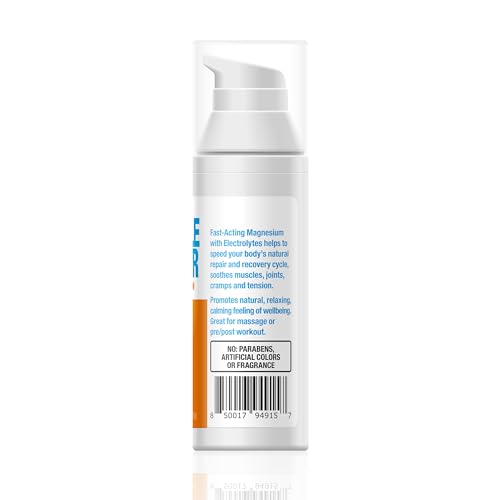 Vita Sciences Muscle Recovr Cream | Fast-Acting Magnesium with Electrolytes