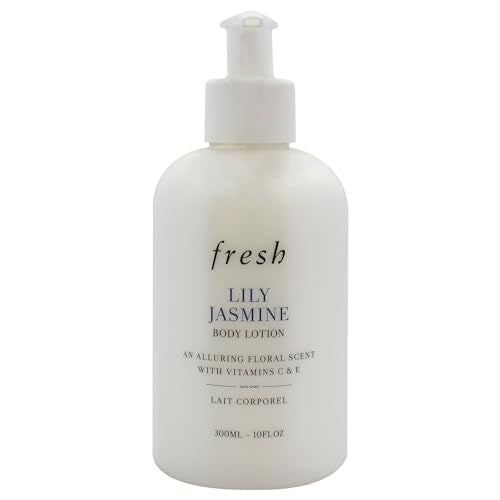 Jasmine Body Lotion Enriched with Vitamins - 10 oz Moisturizer for Women