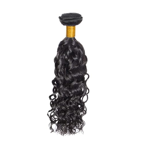 #1B Water Wave Human Hair Bundles - 22 Inch Brazilian Virgin Hair Extension - SeeGovie