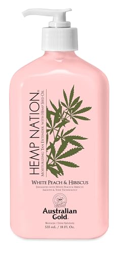 Hemp Nation Peach Hibiscus Body Lotion & Scrub Set - 26 Fl Oz