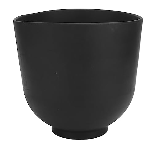 Black Large Silicone Mixing Bowl - Reusable Kitchen & Beauty Tool, Multi-Purpose Holder