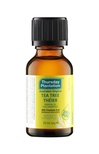 Pure Tea Tree Oil - 25ML Natural Antiseptic for Skin & Home Use