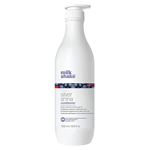 Milk_Shake Silver Shine Conditioner 33.8 Fl Oz Blonde Hair Toner & Brightener