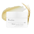 9wishes Rice Powder Polish, Water-Activated Facial Exfoliator with