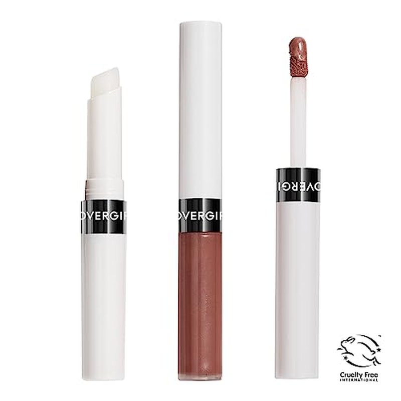 COVERGIRL Outlast All-Day Lip Color Custom Nudes, Deep Cool, 2 Piece Set (Pack of 2)