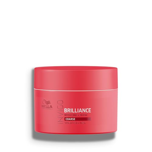 Wella Invigo Brilliance Hair Mask for Coarse Colored Hair - 5.07 Fl Oz