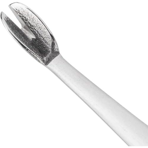 ZWILLING Cuticle Knife with V Blade (for manicures and pedicures, stainless steel), Frosted, Premium, Silver, 5 inch