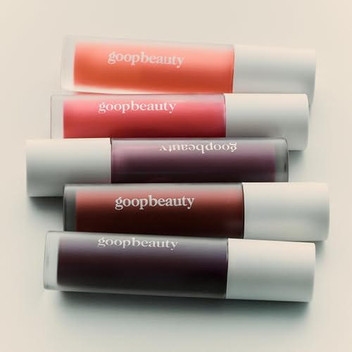 goop Beauty Hydra-Barrier Gel Gloss Lip Plumper & Moisturizer - Palest Clear Pink, 0.13 oz, Variation of Glaze / 0.13 Ounce