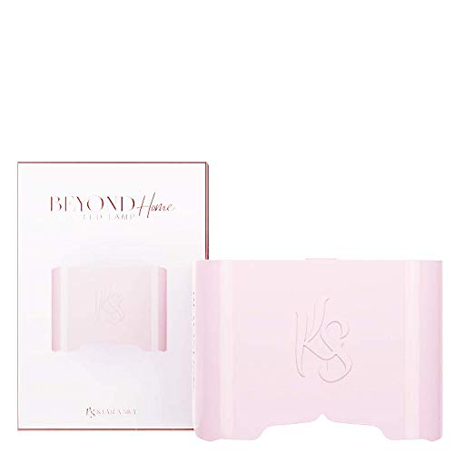 Pink LED Nail Curing Lamp - Portable 4-Finger UV Gel Light with Timer