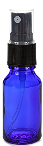 Vivaplex Cobalt Blue Glass Spray Bottles 15ml - 24 Pack for Essential Oils & Perfume