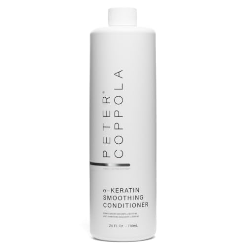 Keratin Smoothing Conditioner 10 Fl Oz - Anti-Frizz, Nourishing Hair Care with Argan & Coconut Oils