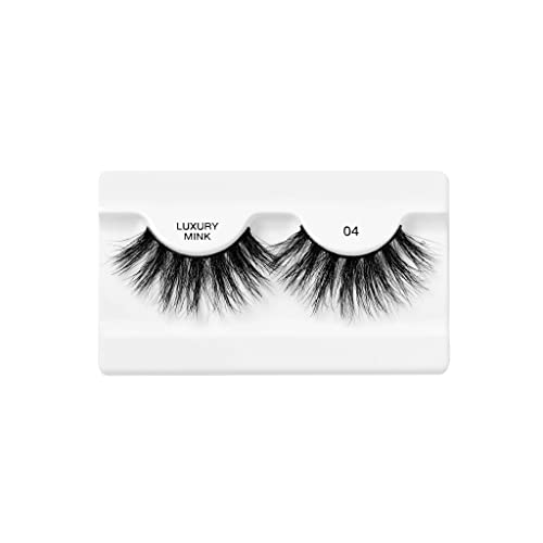 i-ENVY False Lashes Luxury Mink Collection Eyelashes 100% Real Mink Glamorous Eye Look Lashes Maximum Fluffiness 3D Multi-Curl Angle