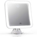 Fancii Rechargeable 10X Magnifying Lighted Makeup Mirror - White, Dimmable & Portable