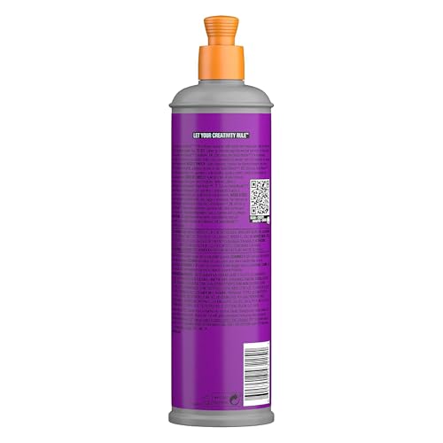 TIGI Bed Head Serial Blonde Restoring Shampoo for Damaged Blonde Hair, Hydrolyzed Keratin, 13.53 fl oz