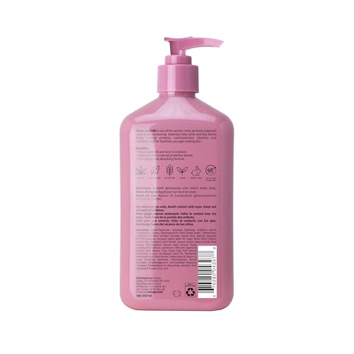 Hempz Jasmine & Rose Herbal Body Moisturizer Pack of 2 - 17 Fl Oz Vegan Hydrating Lotion for Dry Skin