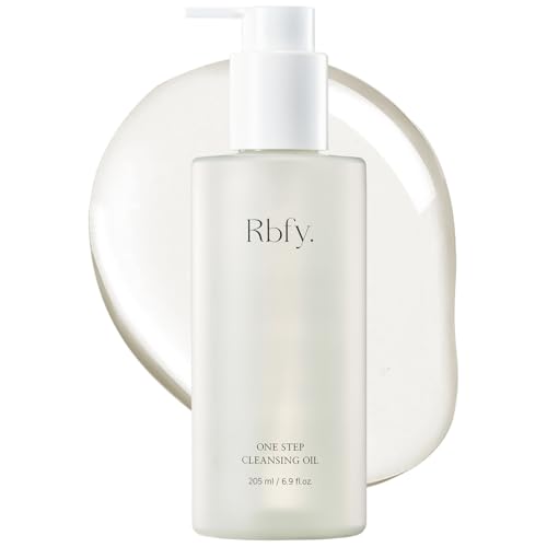 Rbfy One Step Cleansing Oil for Makeup, Sebum & Blackhead Removal - Gentle Deep Pore Cleanser