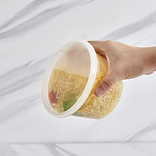 16 oz. BPA-Free Plastic Food Storage Containers with Lids - 240 Pack