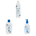 Vanicream Shampoo (12 Fl Oz) Gentle Facial Cleanser with Pump Dispenser (8 fl oz) Gentle Body Wash (12 Ounce) Bundle