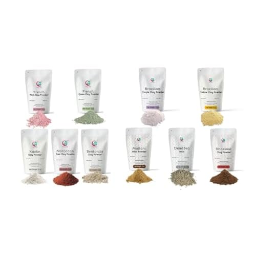 YOGI¡¯S GIFT ? Celebrating health Multi Pack | Pack of 5 Clays + Pack of 5 Natural Clays for bundle..