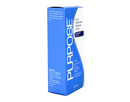 Dual Treatment Moisturizer with SPF 10 - Oil-Free Fragrance-Free Sensitive Skin Lotion - 4 fl oz (Pack of 3)
