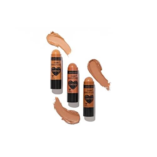 wet n wild MegaGlo Makeup Stick Conceal Contour Brown Oak's On You 1.1oz & Nude For Thought Versatile Cheek Color