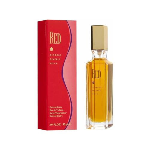 Giorgio Beverly Hills Red Eau De Toilette Spray for Women 3 Fl Oz