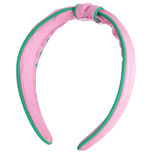 Lilly Pulitzer Pink & Green Knotted Headband for Women - Colorful Hair Accessory