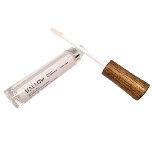 Lip Treatment, Crystal Clear Gentle Volumizing Gloss with Jojoba Oil, Avocado Oil, and Vegan Collagen, 0.13 oz (4g)