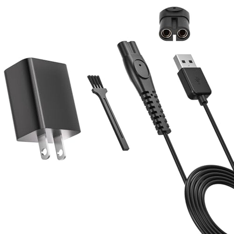 5V Charger Compatible with Philips Norelco Multigroom MG3919 MG5910 MG7900 MG7910 MG7970 MG3770 MG9520 MG5970 MG9525, Replacement Cord for Phillips 2000 3000 5000 7000 Trimmer Electric Shaver Razor