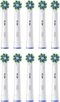 Oral-B Pro Cross Action Replacement Brush Heads Pack of 10 - White / 1 Count