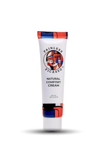 Plant-Based Skin Prep Cream - Body Moisturizer for Cosmetic Use, 1.69 oz
