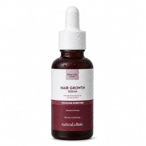 Hair Growth Serum for Women - Hyaluronic Acid, Peptides & Exosomes, 30ml