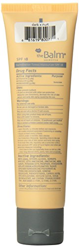 theBalm BalmShelter Dark Tinted Moisturizer SPF 18 - Silky Skin Care for a Polished Look