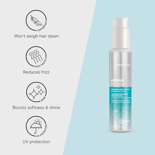 Joico Hydrasplash Hydrating Hair Set with Shampoo Conditioner & Treatment for Fine Hair
