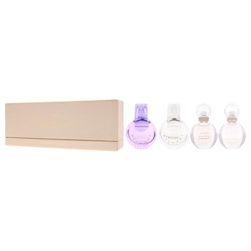 Bvlgari Collection Women’s 4-Piece Mini Gift Set - Floral EDT Sprays