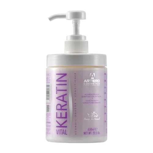 Artero Keratin Vital Dog & Cat Conditioner 22 fl oz | Strengthening & Shine