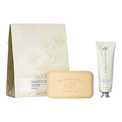 Pre de Provence Verbena Gift Set with 150g Shea Soap & 1oz Hand Cream