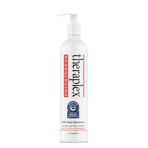 Theraplex Hydro Lotion 8 oz - Hypoallergenic, Paraben-Free, Dermatologist Recommended