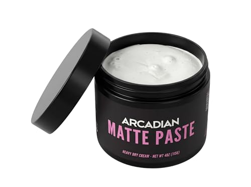 Men's Matte Hair Clay with Strong Hold & Natural Finish - Vegan 4oz