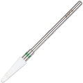 Pana Professional 3/32" Shank Size - White Small Tapered Cone Ceramic Bit Coarse Grit - Nail Drill Bit for Dremel Machine