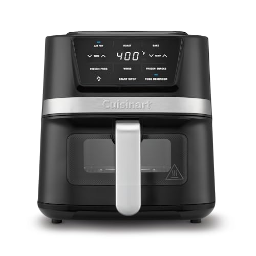 Cuisinart 2.6 Qt. Compact Air Fryer with Window - Stainless Steel & Black