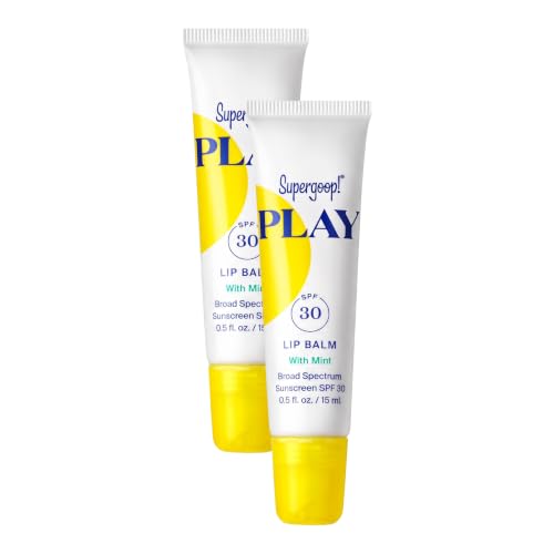 Mint SPF 30 Lip Balm Set - 0.5 Fl Oz, Pack of 2, Hydrating Sunscreen