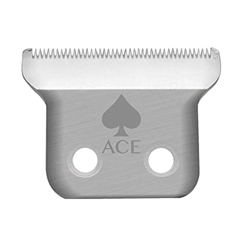 StyleCraft Replacement Fixed Stainless Steel Classic Hair Trimmer Blade with Moving Stainless Steel Deep Cutter, Fits Ace Trimmer Model Only