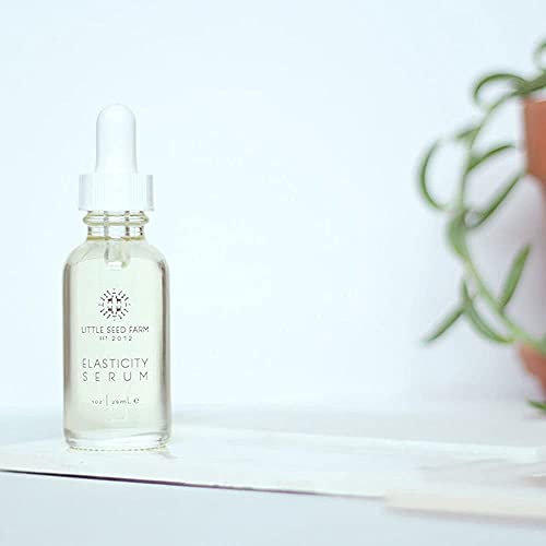 Little Seed Farm Serum Bundle - Antioxidant + Elasticity - Skin Toning and Firming Serums - Facial Serums for Dry & Aging Skin